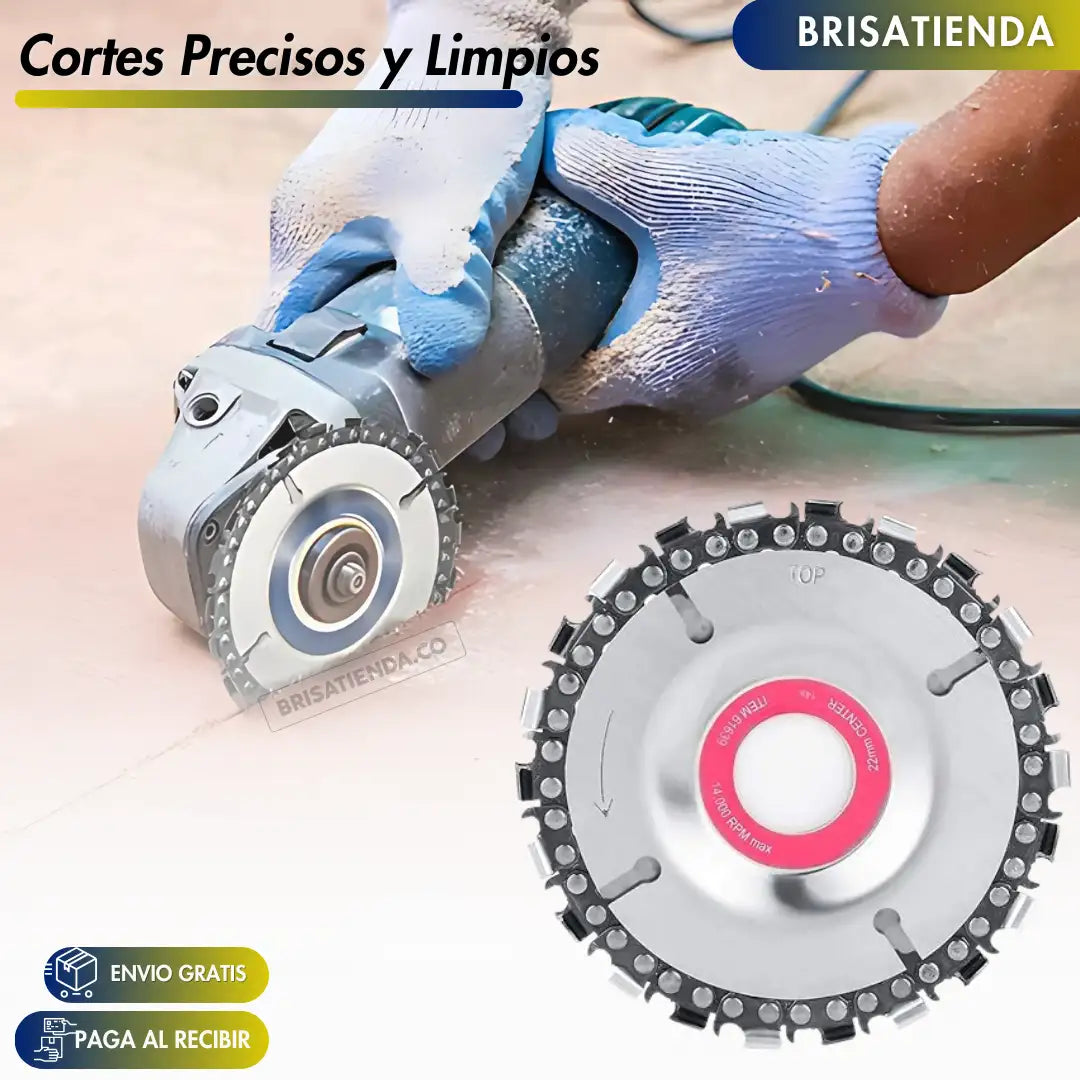 Paga 2 y LLeva 3 Discos Moldeadores 22 Dientes PRO
