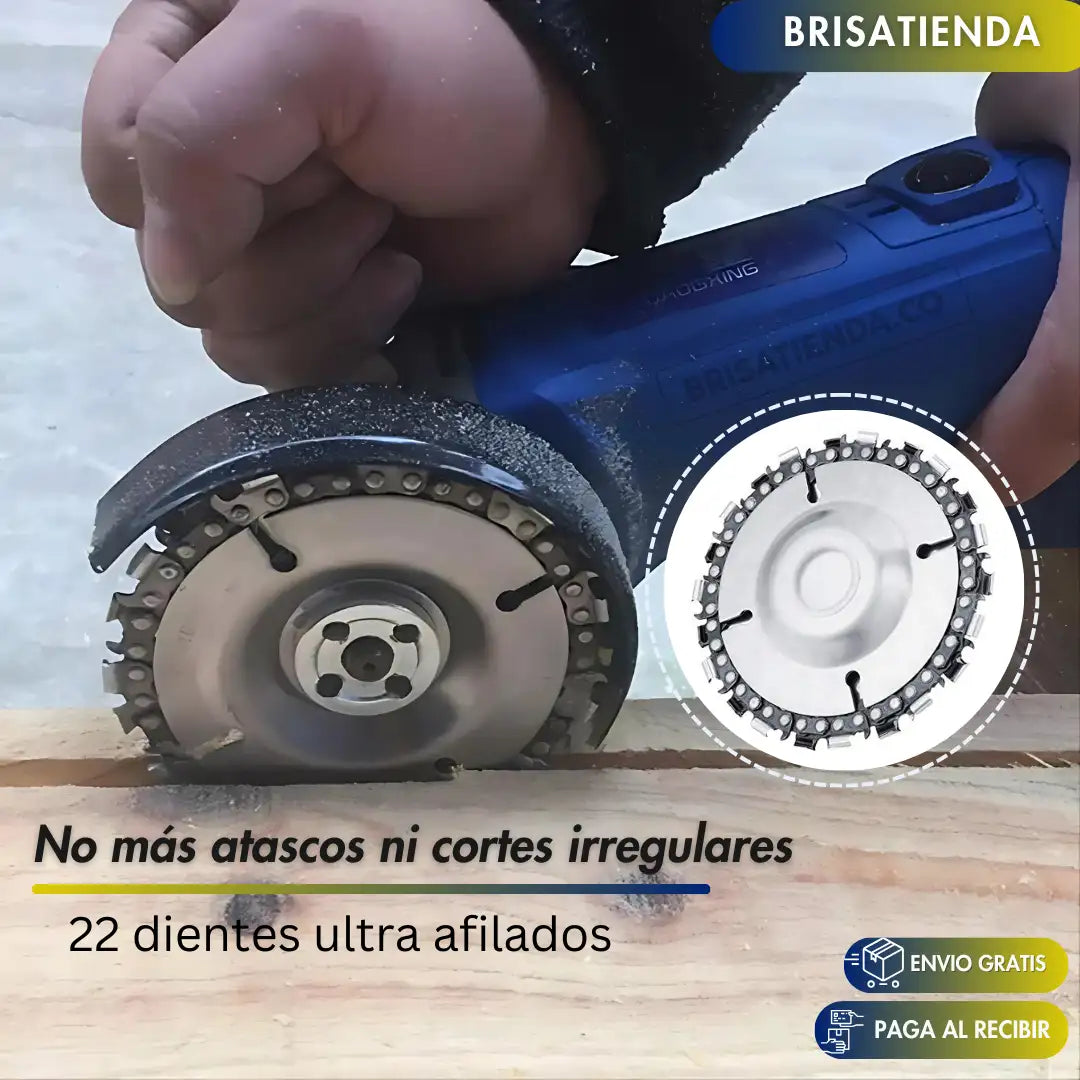 Paga 2 y LLeva 3 Discos Moldeadores 22 Dientes PRO
