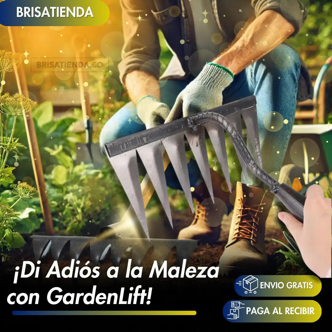 Pague 1 lleve 2 Rastrillos para maleza GardenLift +Obsequio: Guía de Jardín Hermoso