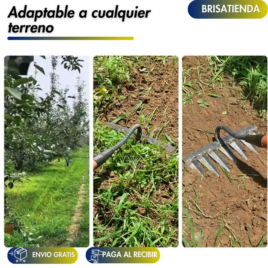 Pague 1 lleve 2 Rastrillos para maleza GardenLift +Obsequio: Guía de Jardín Hermoso