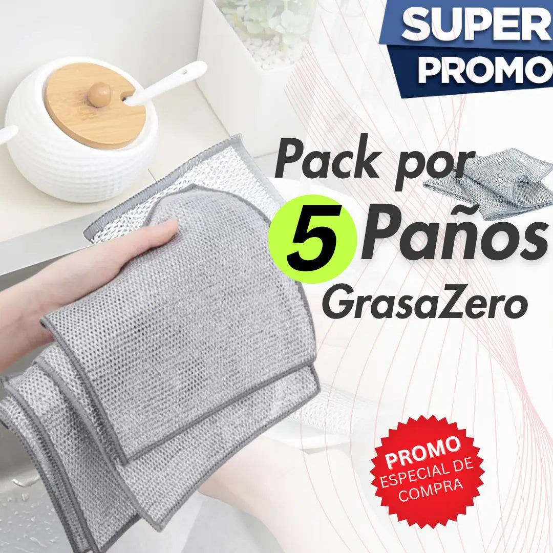 Paños de Cocina GrasaZero