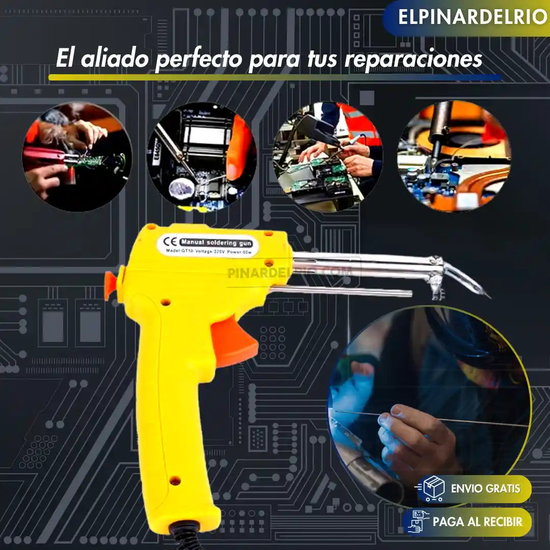 Soldador Cautin Smart Pro + Obsequio Guia para soldar como un profesional