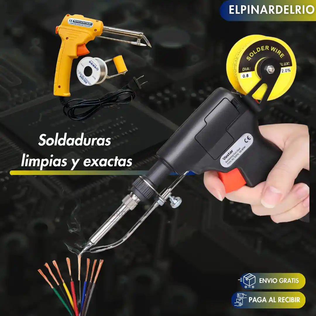 Soldador Cautin Smart Pro + Obsequio Guia para soldar como un profesional