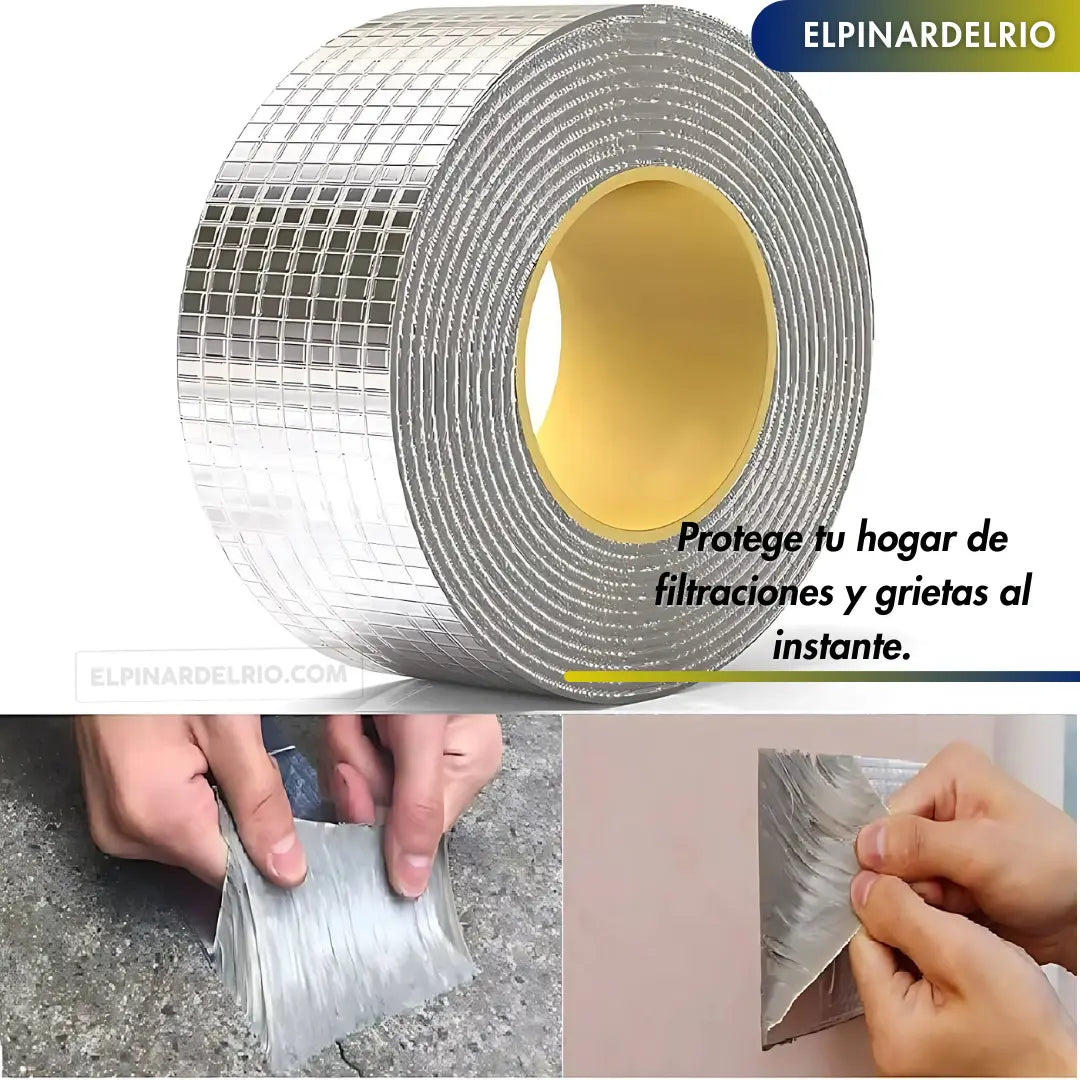 Paga 1 y Lleva 2 Cinta Impermeable Tapa Goteras UltraTape