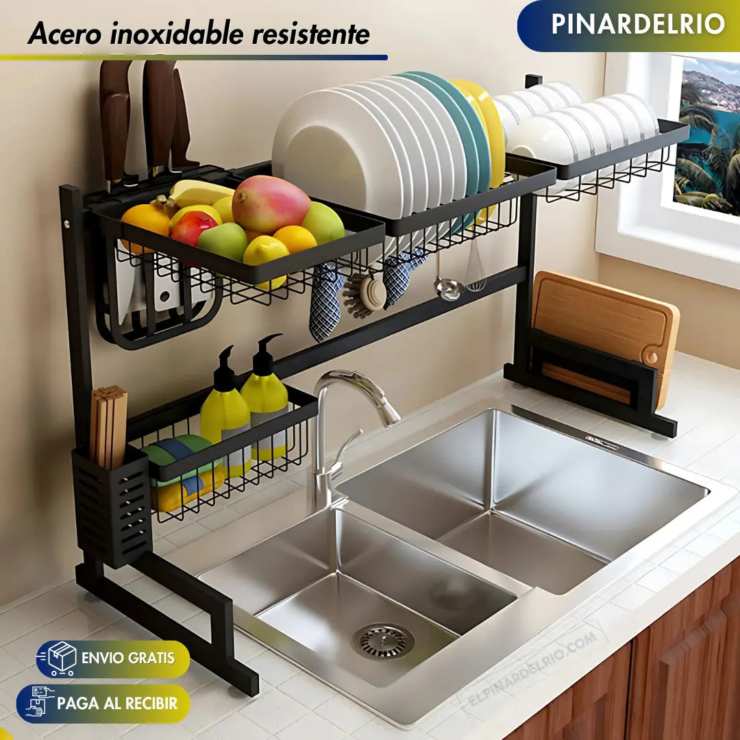 Platero escurridor DripPro Organizador