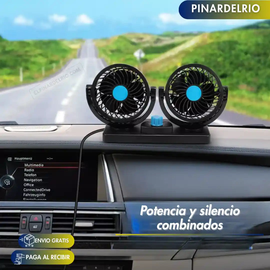 Ventilador para coches CoolDrive 2X