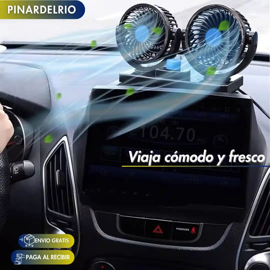 Ventilador para coches CoolDrive 2X