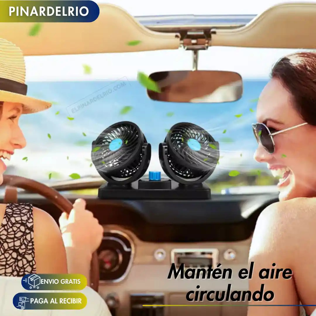 Ventilador para coches CoolDrive 2X