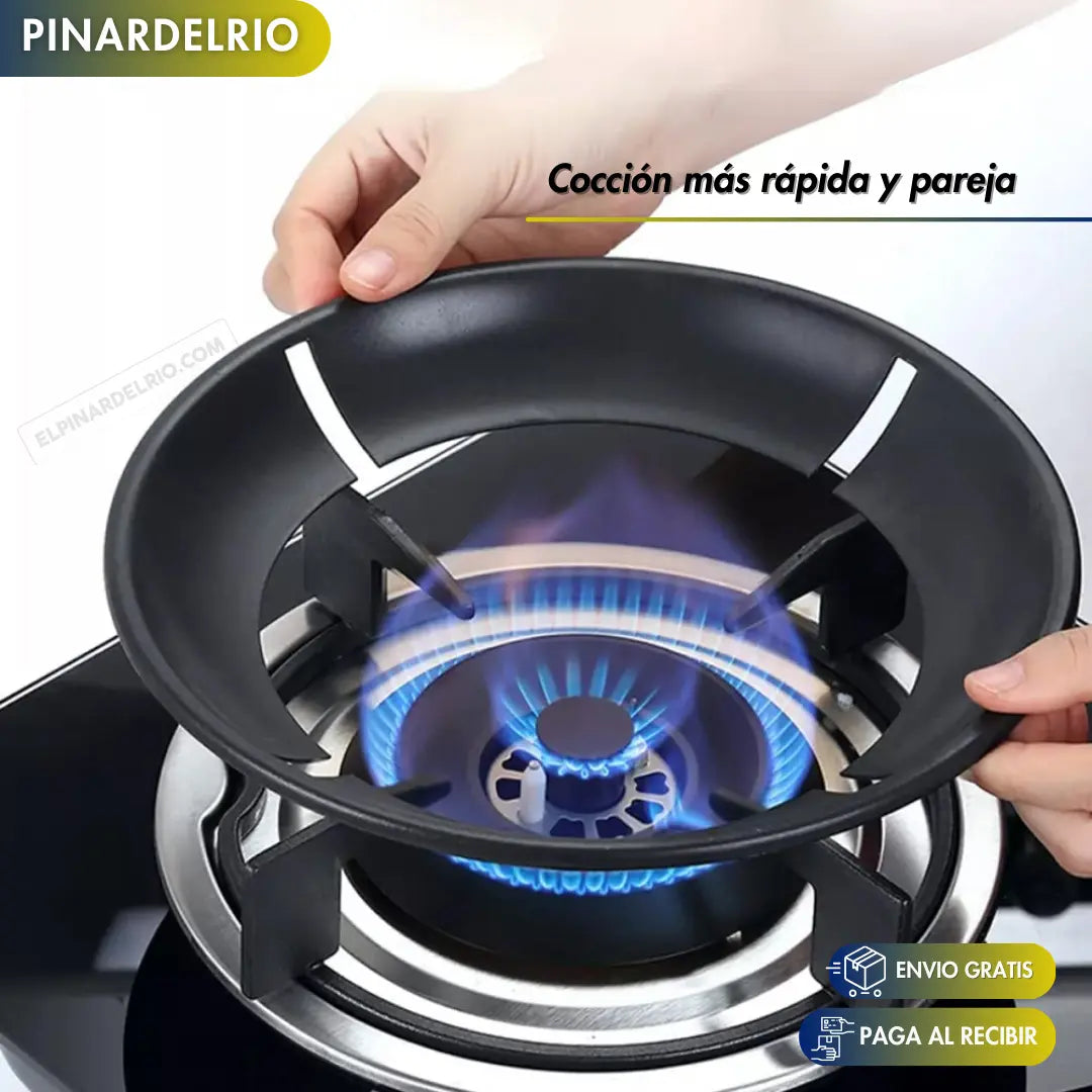 PAGA 1 Y LLEVA 2 Cubierta Antiviento para Estufa FlameFix