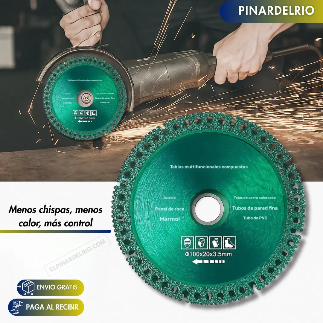 PAGA 1 Y LLEVA 2 Disco de corte MultiBlade