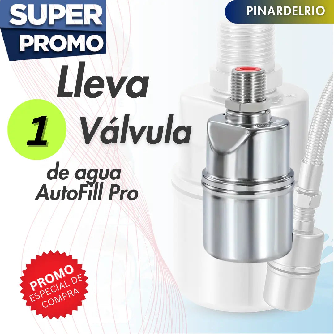 Valvula de agua AutoFill Pro