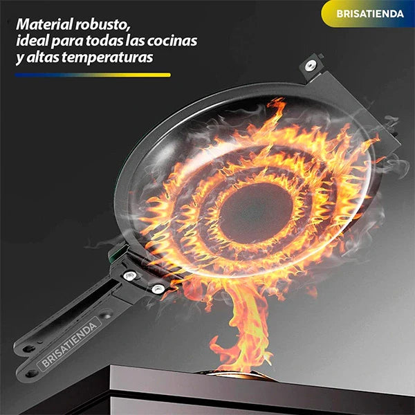 Sarten Antiadherente Dualchef Pro + Guía de Recetas Saludables Gratis