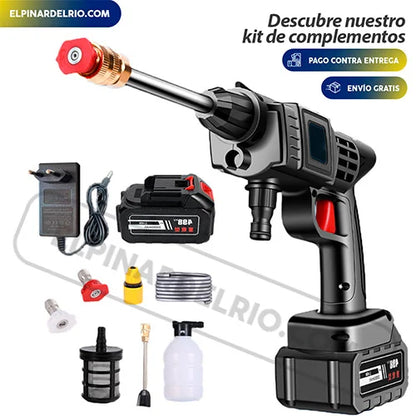 Hidrolavadora Inalámbrica de Alta Presión + 1 Bateria GRATIS