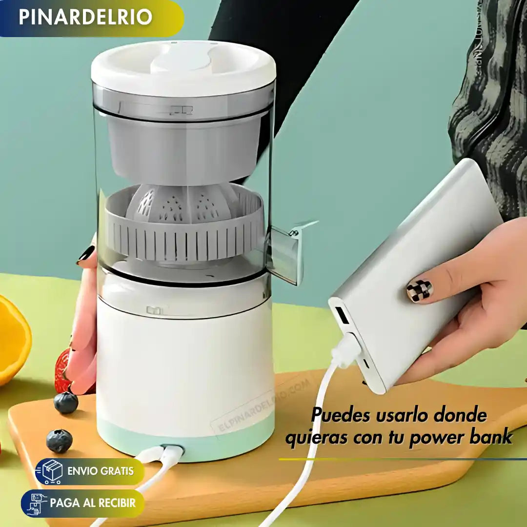 Exprimidor Eléctrico Portátil