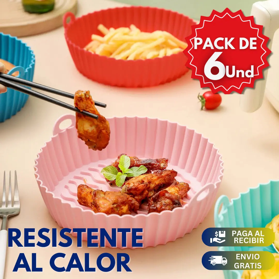Paga 5  y lleva 10 Moldes  Para Air Fryer