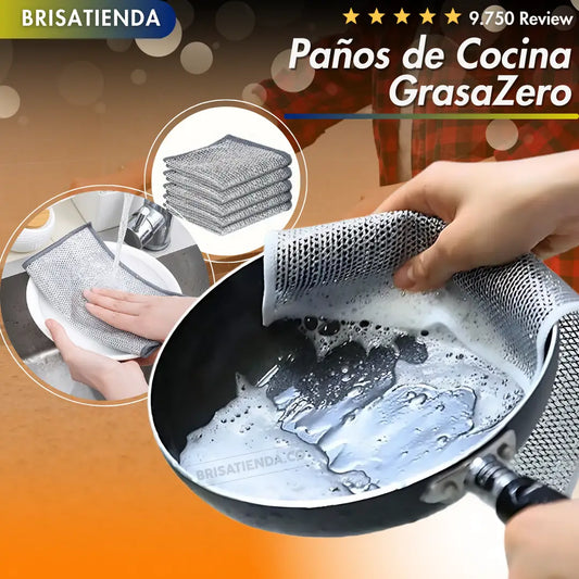 Paños de Cocina GrasaZero