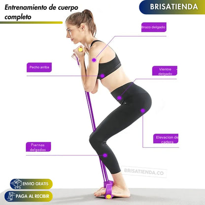 Banda Ultra Flex Core + Obsequio Guia de ejercicios y plan de alimentacion