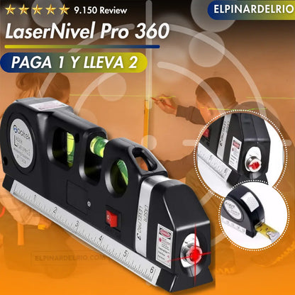 Oferta Paga 1 y Lleva 2 LaserNivel Pro 360