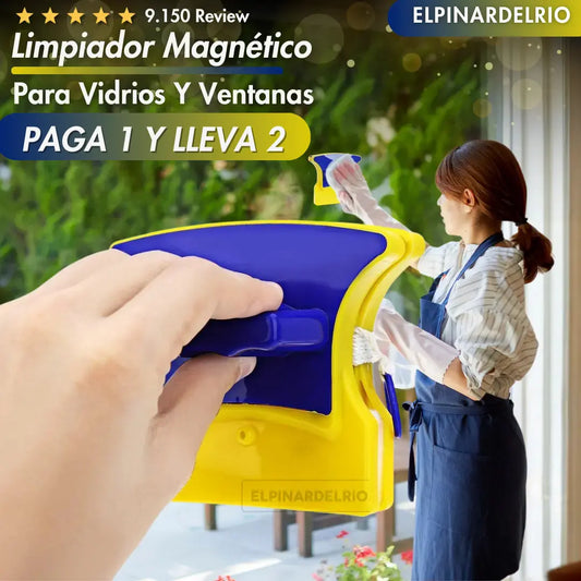Pague 1 lleve 2 Limpiadores Magnético Para Vidrios Y Ventanas