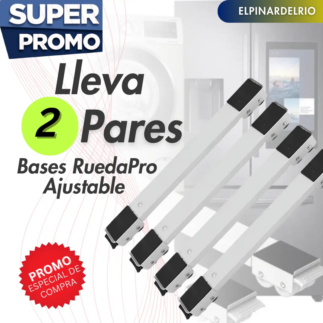 Bases RuedaPro Ajustable