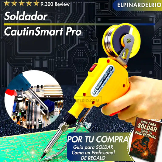 Soldador Cautin Smart Pro + Obsequio Guia para soldar como un profesional