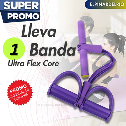 Banda Ultra Flex Core + Obsequio Guia de ejercicios y plan de alimentacion