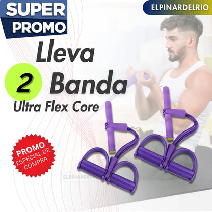 Banda Ultra Flex Core + Obsequio Guia de ejercicios y plan de alimentacion