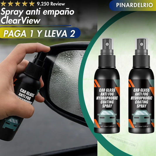 PAGA 1 Y LLEVA 2 Spray anti empaño ClearView