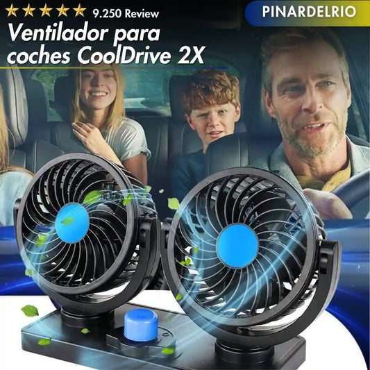 Ventilador para coches CoolDrive 2X