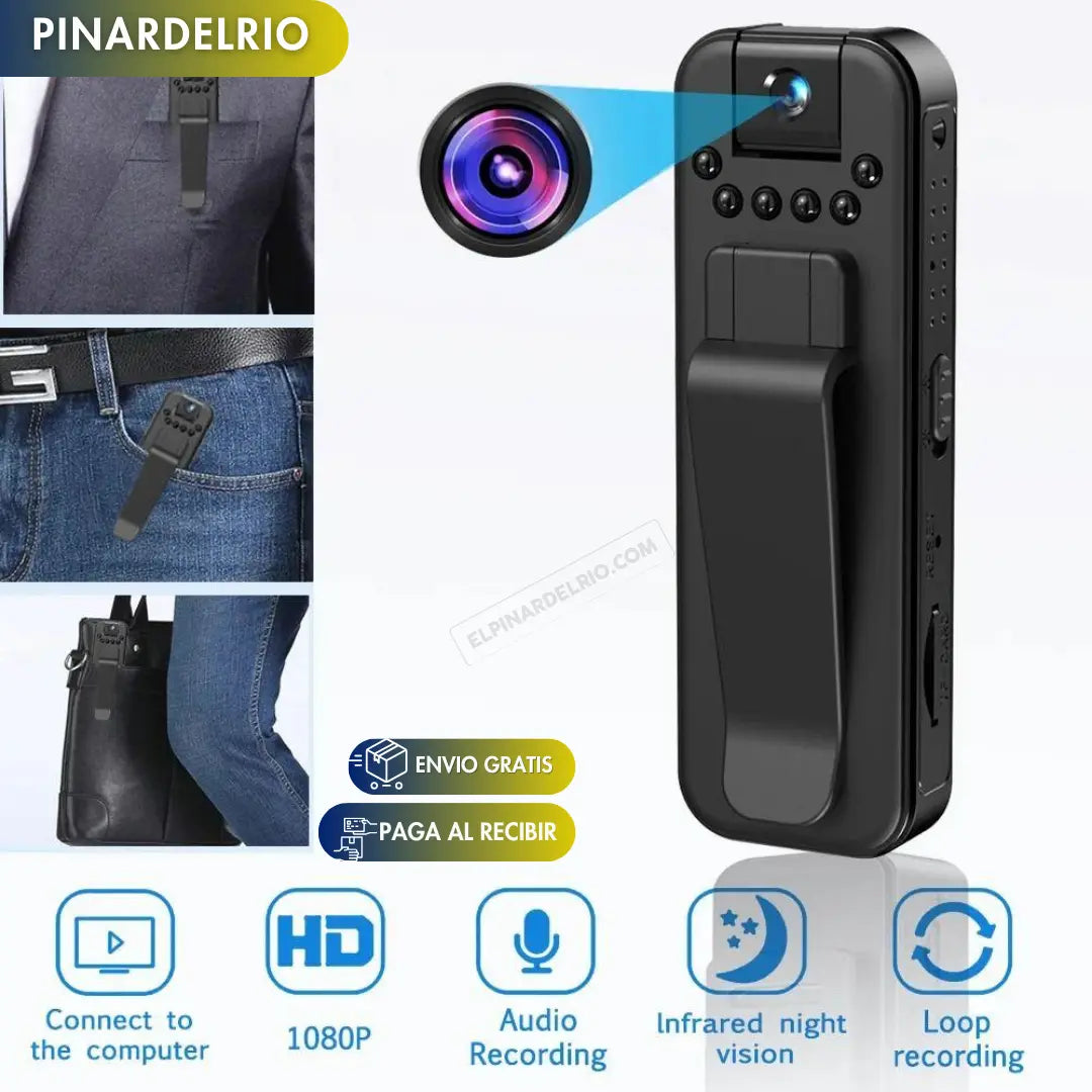 Cámara Espía ClipCam