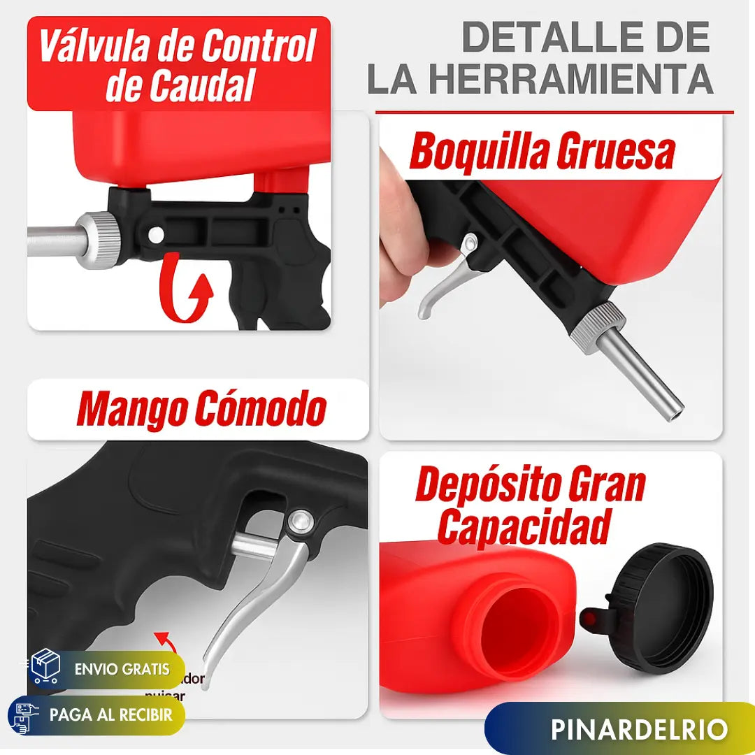 Difusor de arena JetCleaner