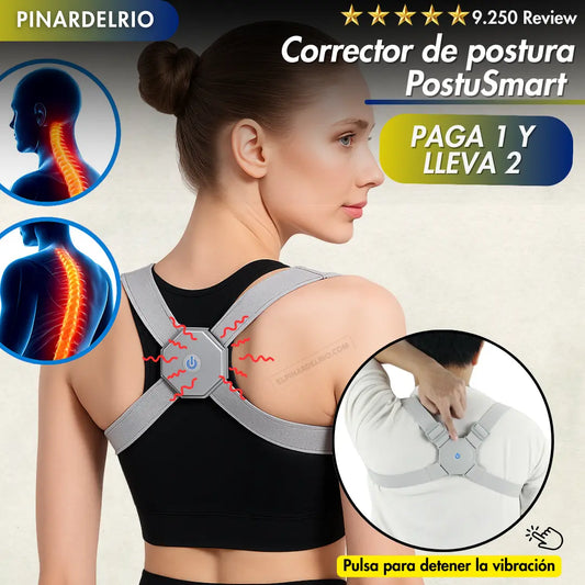 PAGA 1 Y LLEVA 2 Corrector de postura PostuSmart