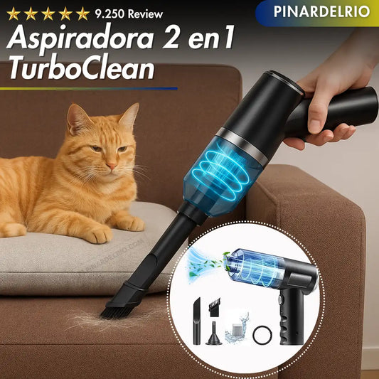 Aspiradora 2 en1 TurboClean