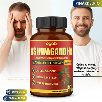 Suplemento ASHWAGANDHA 5en1