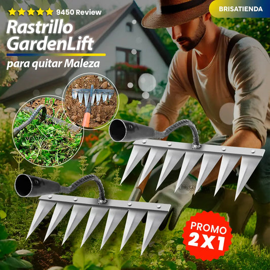 Pague 1 lleve 2 Rastrillos para maleza GardenLift +Obsequio: Guía de Jardín Hermoso
